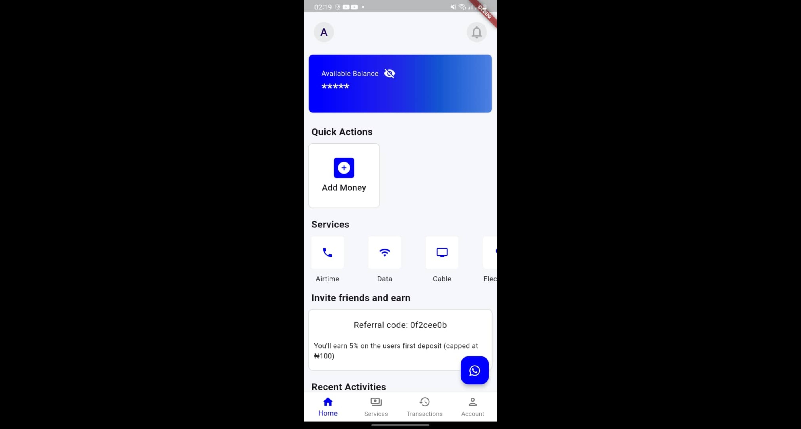 App Dashboard
